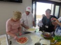 This tour learns how to make pizza in the Neapolitan style